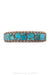 Cuff, Inlay, Turquoise, Leather Lined, Artisan, Charlie Favor, Contemporary, 3664