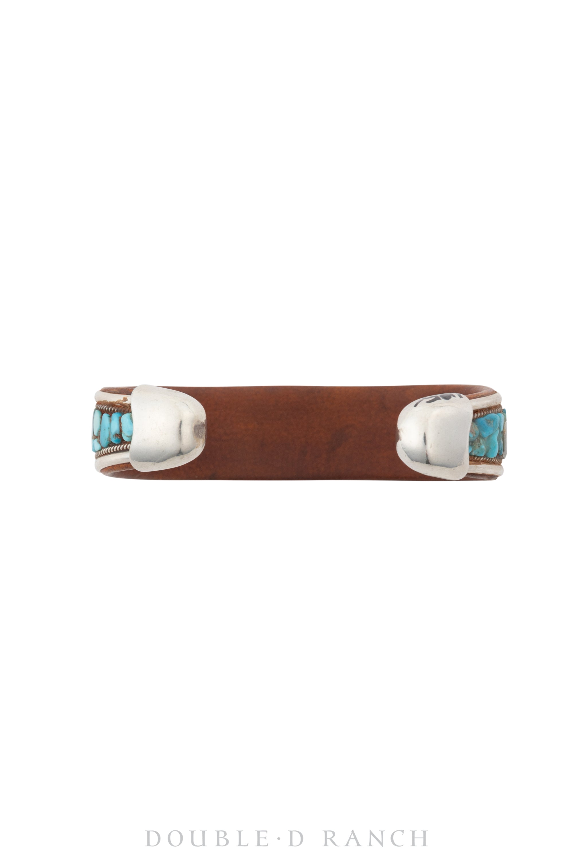 Cuff, Inlay, Turquoise, Leather Lined, Artisan, Charlie Favor, Contemporary, 3661