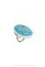 Ring, Nomad, Single Stone, Turquoise, Hallmark, Contemporary, 1242