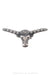 Ring, Novelty, Sterling Silver, Longhorn, Hallmark, Contemporary, 1384