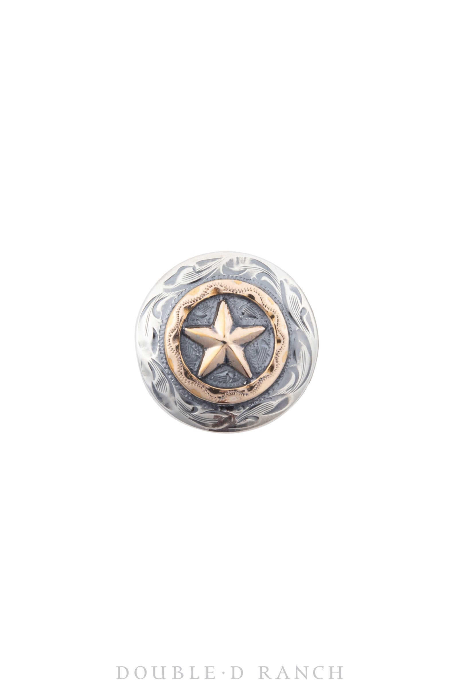 Ring, Western Engraved, Star Disc, Contemporary, 1266