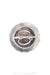 Scarf Slide, Concho, Engraved Nickel Silver, Vintage, 931