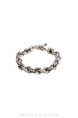 Bracelet, Toggle, Sterling Silver, Contemporary, 3414