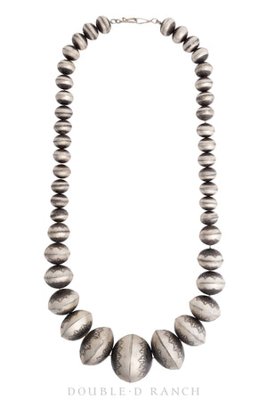 JN1711B, Necklace, Desert Pearls, Sterling Silver, Included Matching Earrings, Contemporary, 1711B