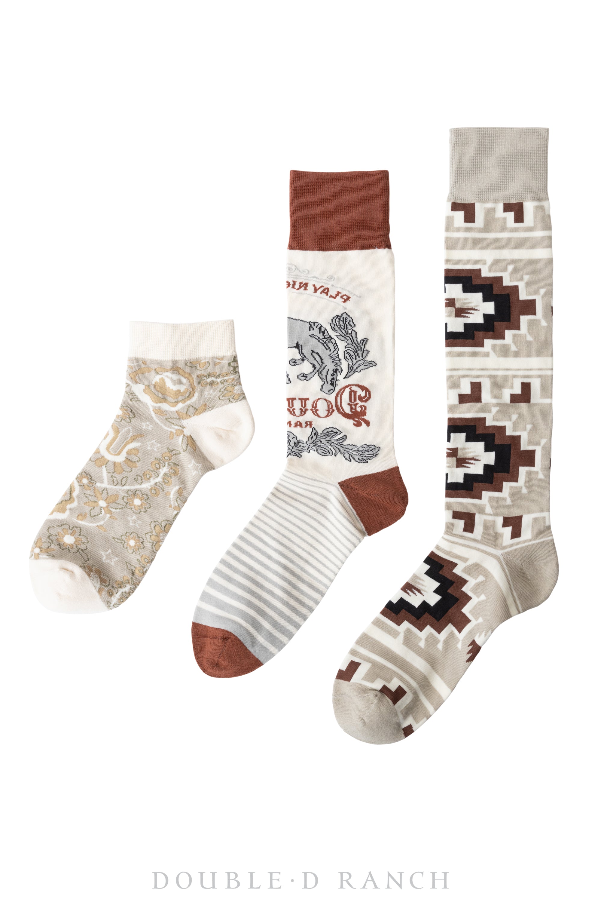 Socks, Gentry Road,  3 Pack, 211