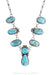 JN2002, Necklace, Opera, Kingman Turquoise, Hallmark, Contemporary, 2002