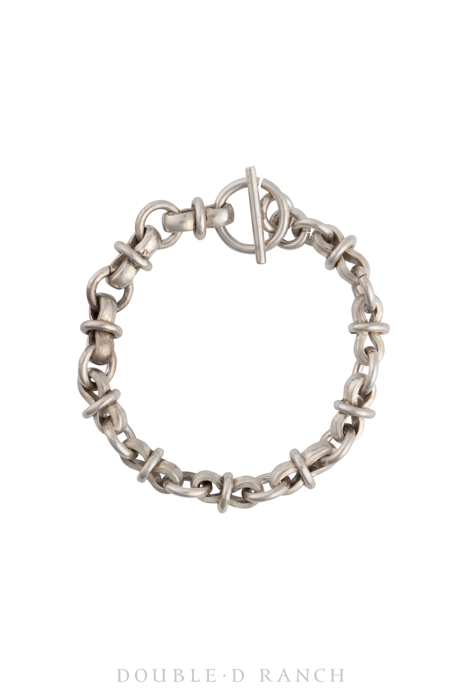 Bracelet, Chain Link, Sterling Silver, Hallmark, Vintage, 3682