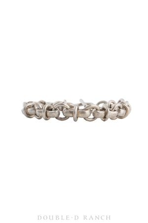 Bracelet, Chain Link, Sterling Silver, Hallmark, Vintage, 3682