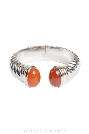 Cuff, Diamond Collection, Rope, Carnelian, No Diamonds, Contemporary, 3488B