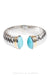 Cuff, Diamond Collection, Rope, Turquoise, No Diamonds, Contemporary, 3488A