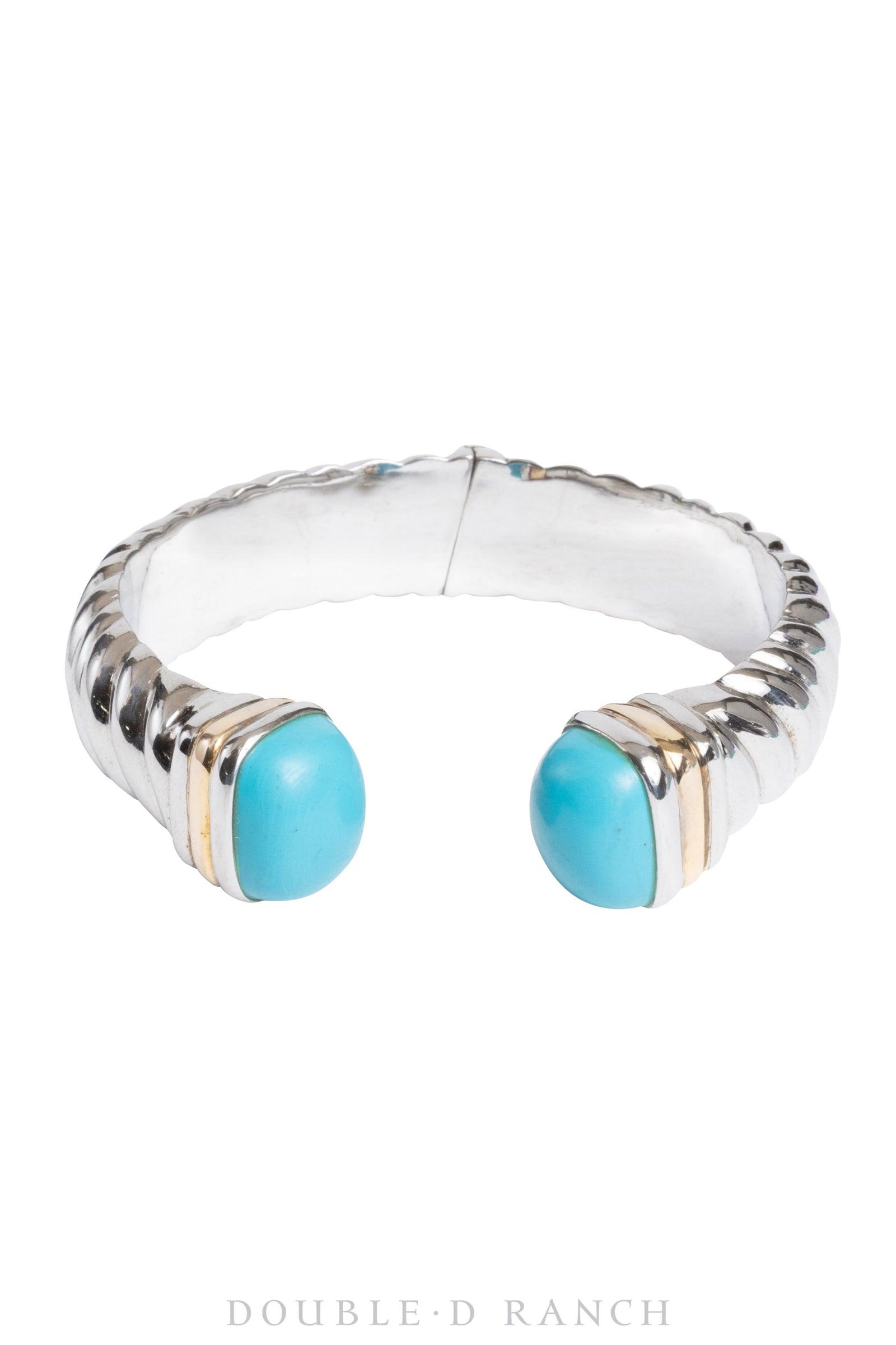 Cuff, Diamond Collection, Rope, Turquoise, Contemporary, 3483