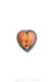 Pin & Pendant, Novelty, Heart, Orange Spiny Oyster, Hallmark, New Old Stock, 1017