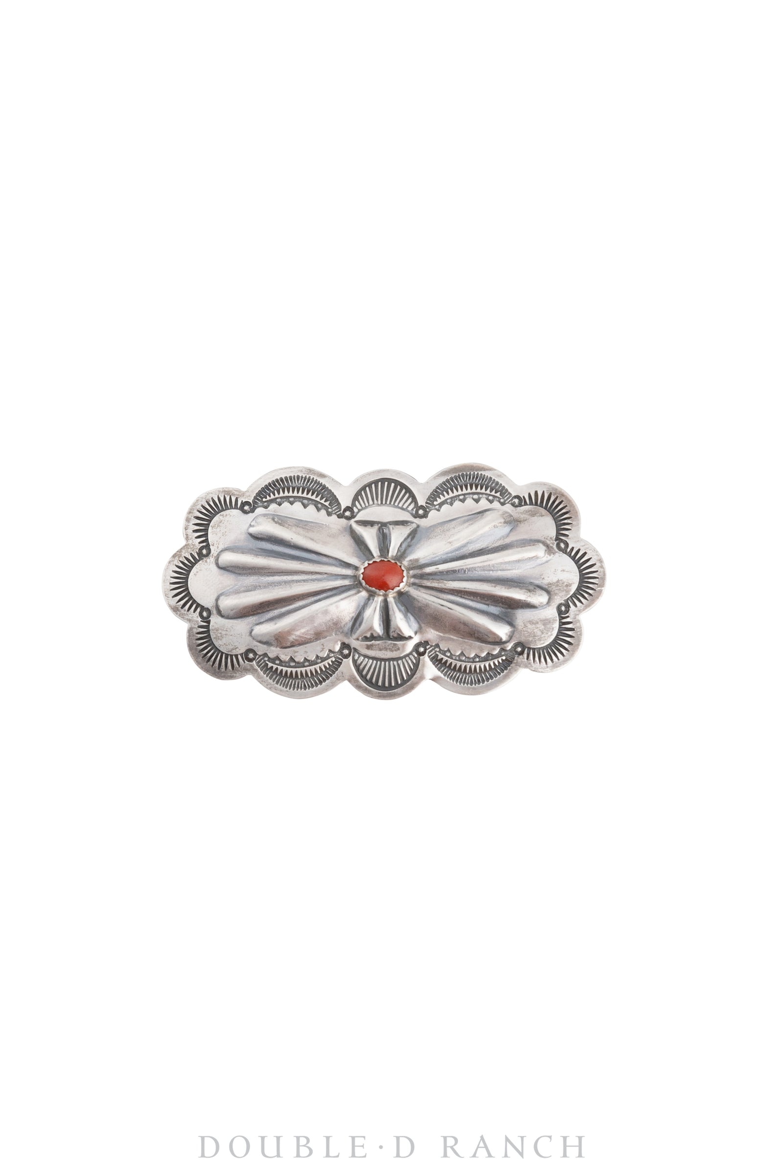 Pin, Concho, Coral, Mark, Vintage, 1048