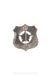 Pin, Badge, Deputy Sheriff, Recast in Ingot Silver, Vintage. 960