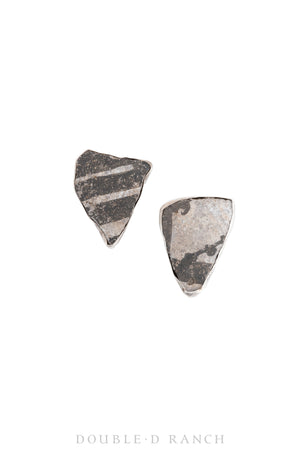 Earring, Repurposed, Pottery Shard, Anasazi, Mark, New Old Stock, 1700