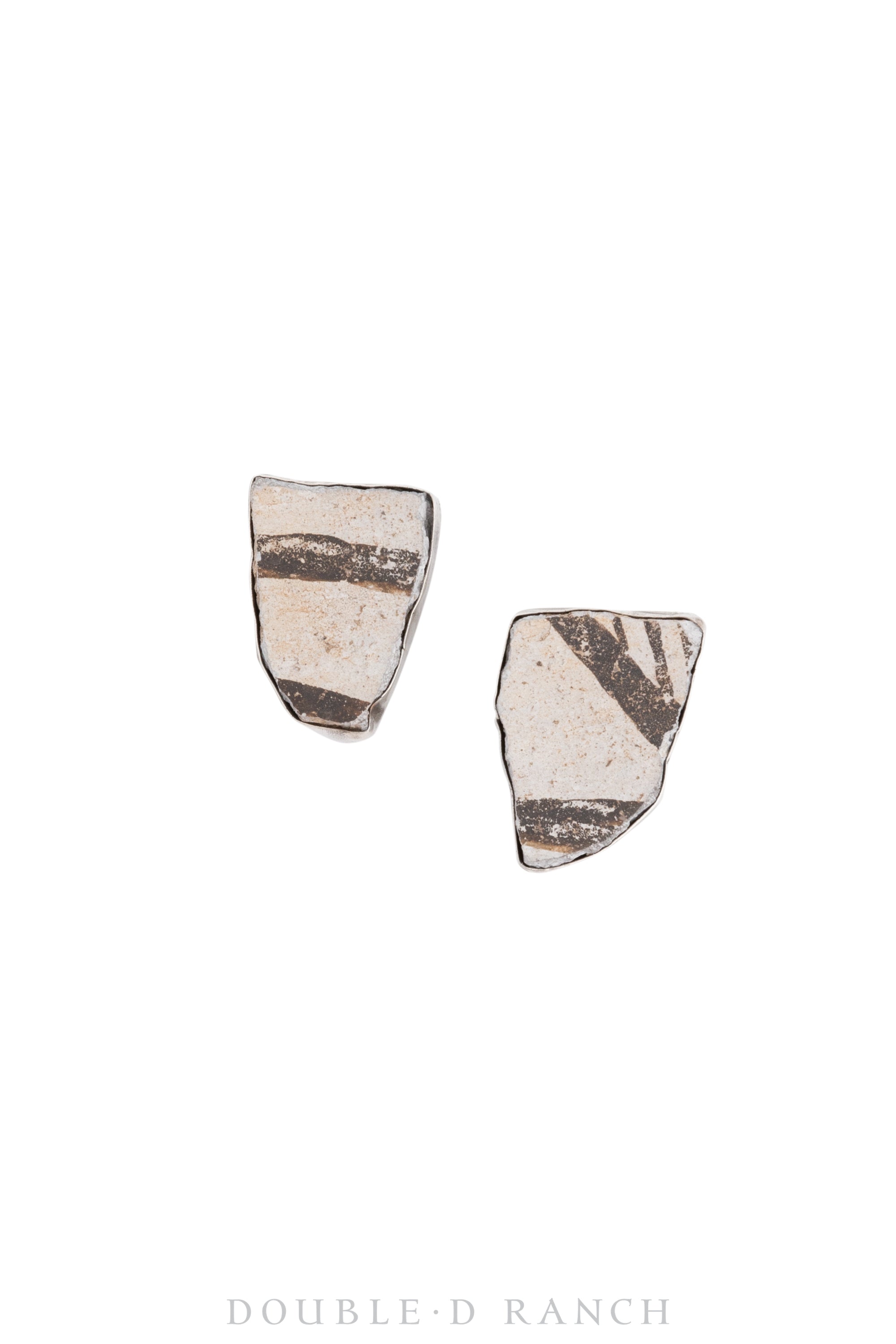 Earring, Repurposed, Pottery Shard, Anasazi, Mark, New Old Stock, 1706