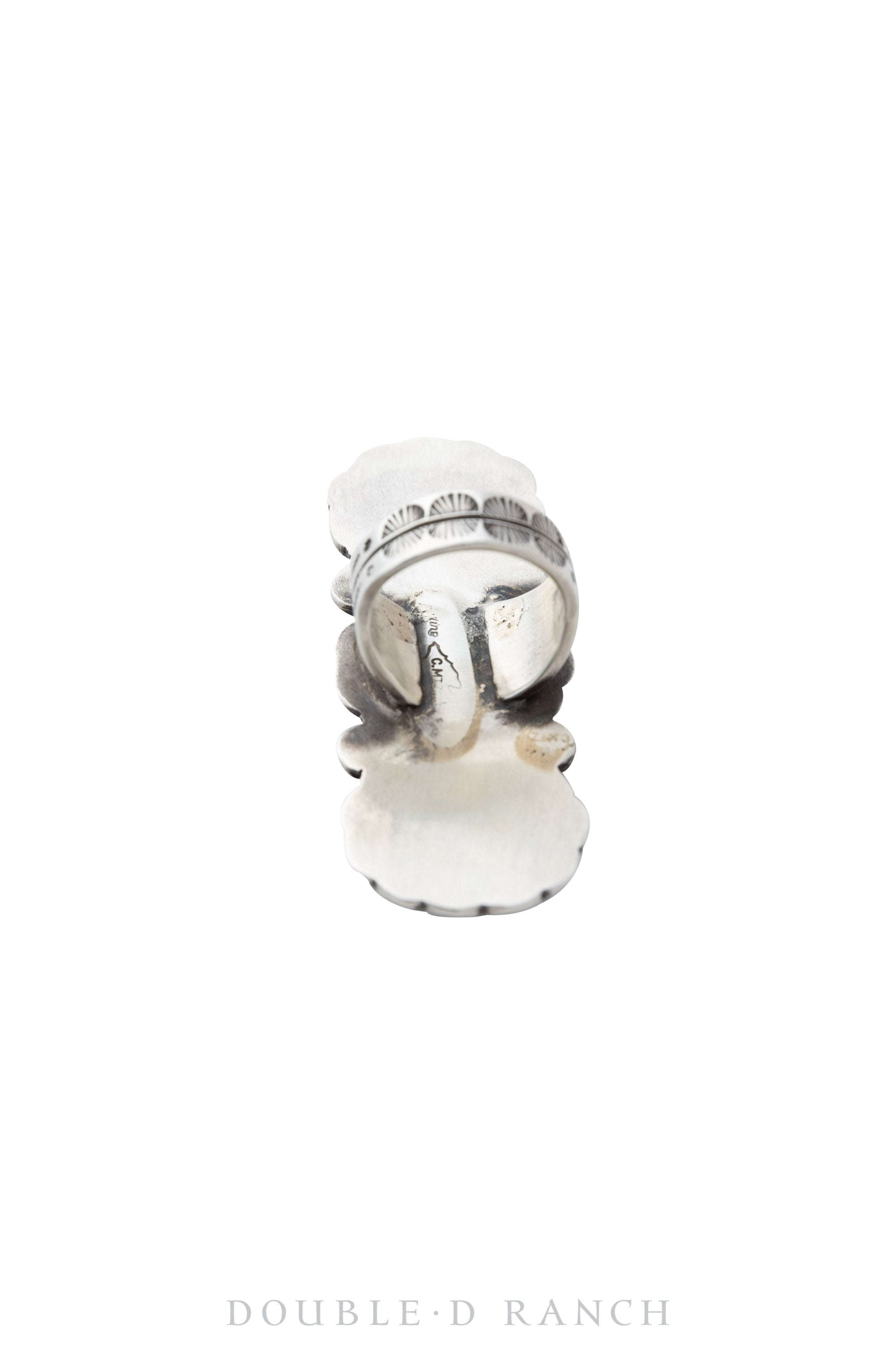 Ring, Concho, Sterling Silver, Hallmark, Contemporary, 1105