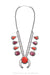 Necklace, Statement, Purple & Red Spiny Oyster, Earrings Included, Hallmark, Contemporary, 1756