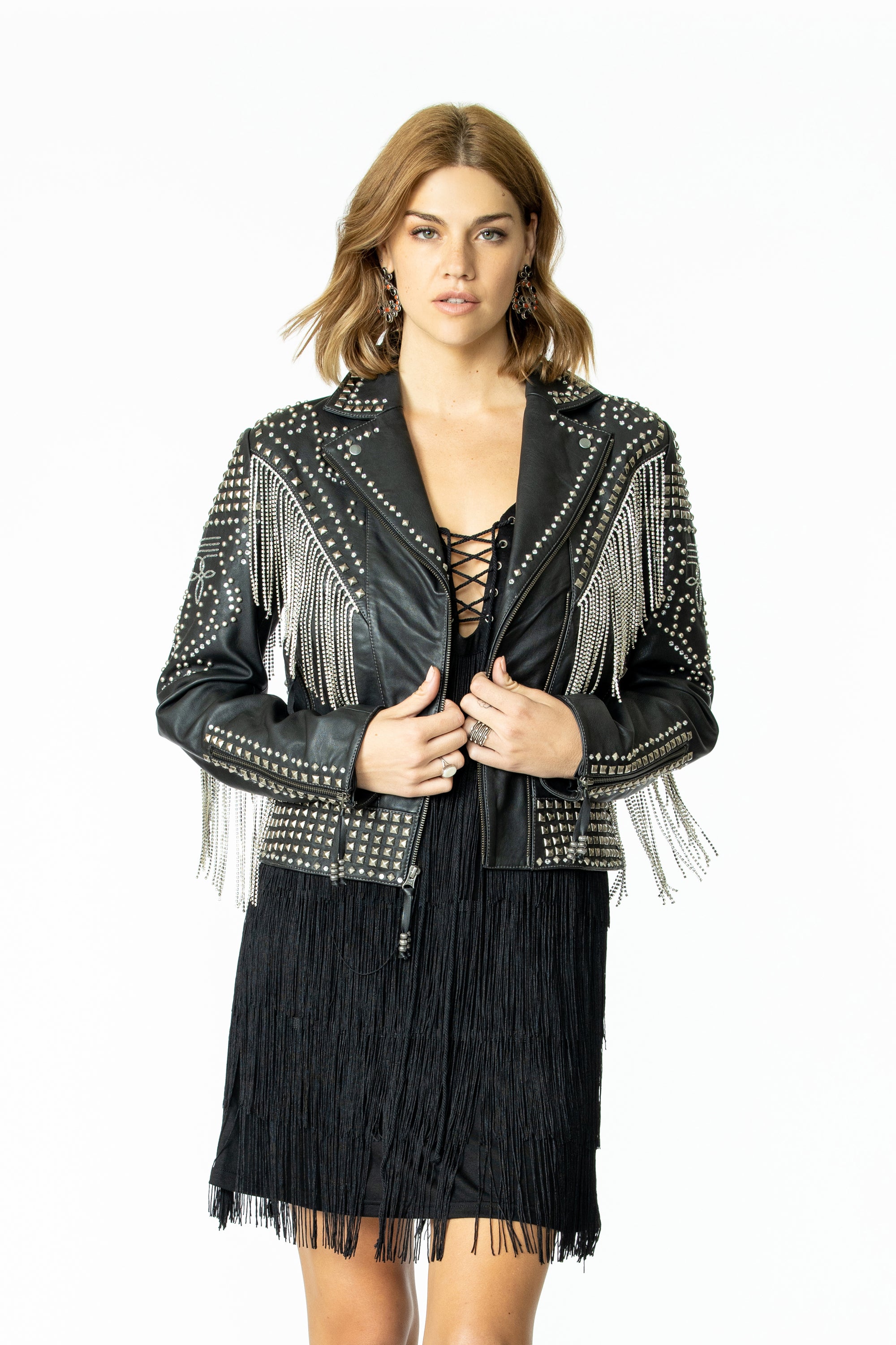 Rhinestoned Cowboy Jacket