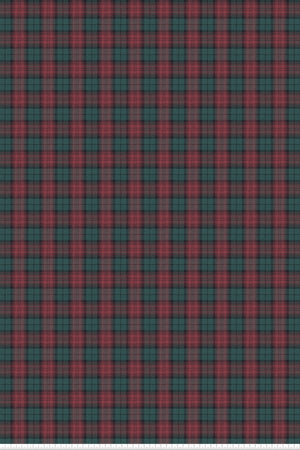 Fabric by the Yard, Plaid, Brownwatch, Tartan, Aberdeen, 109