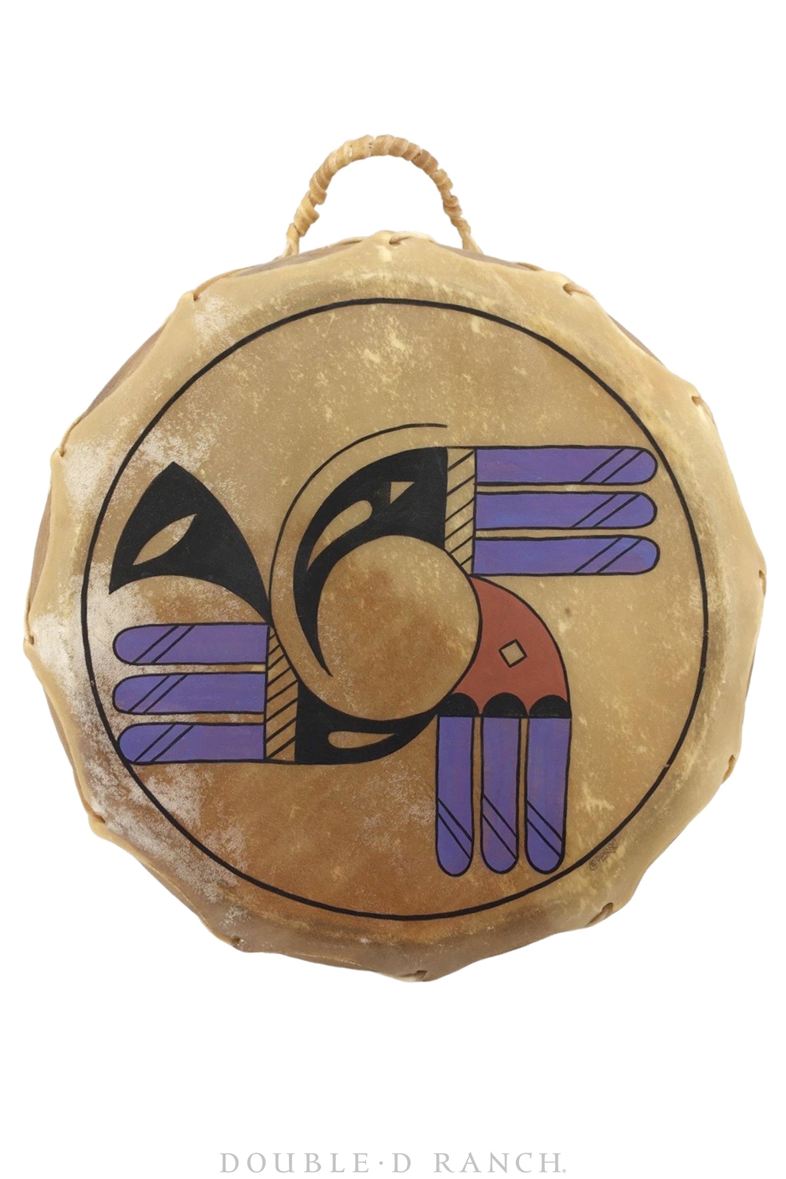 Miscellaneous, Drum, Ceremonial Pueblo, Vintage, 692