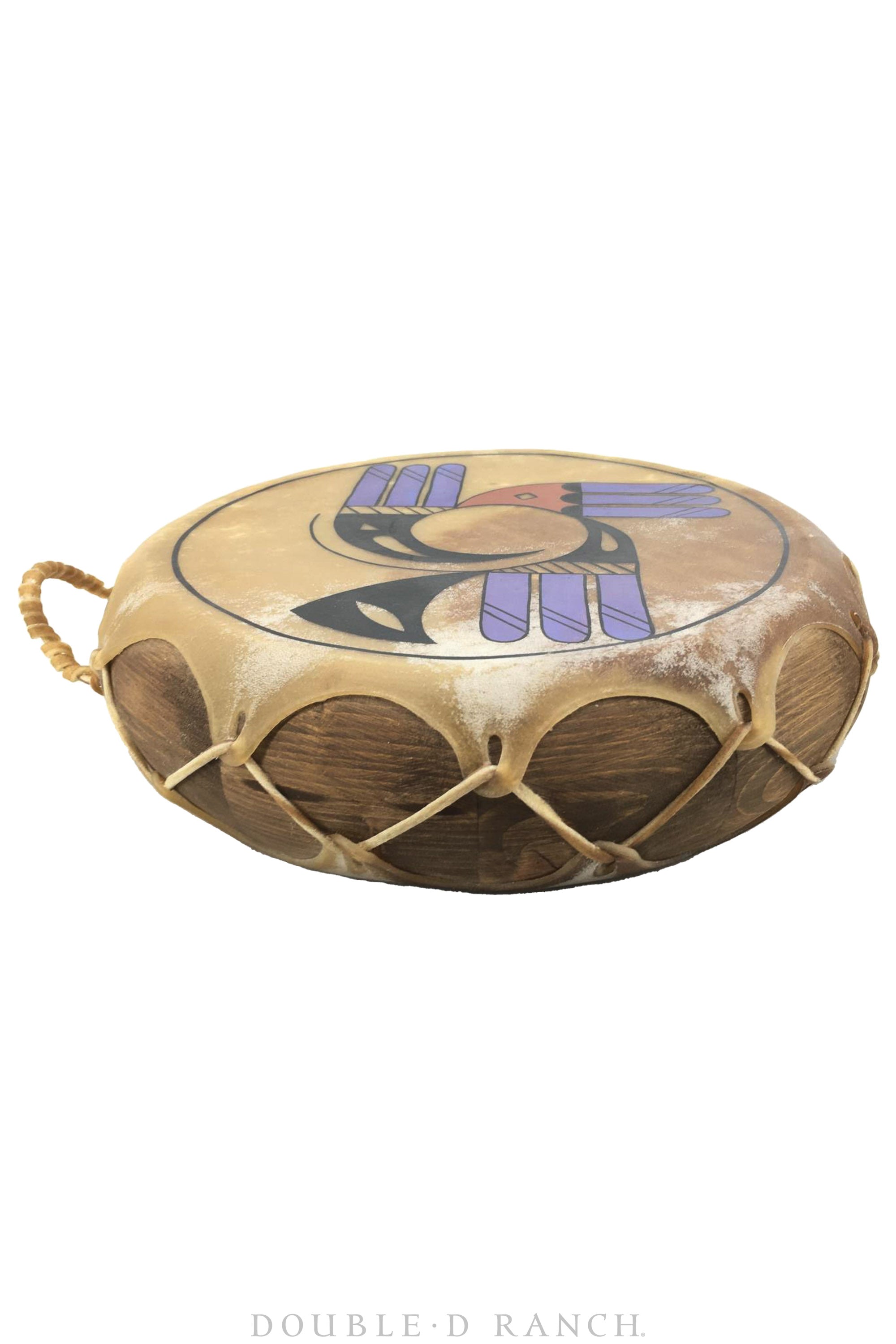 Miscellaneous, Drum, Ceremonial Pueblo, Vintage, 692