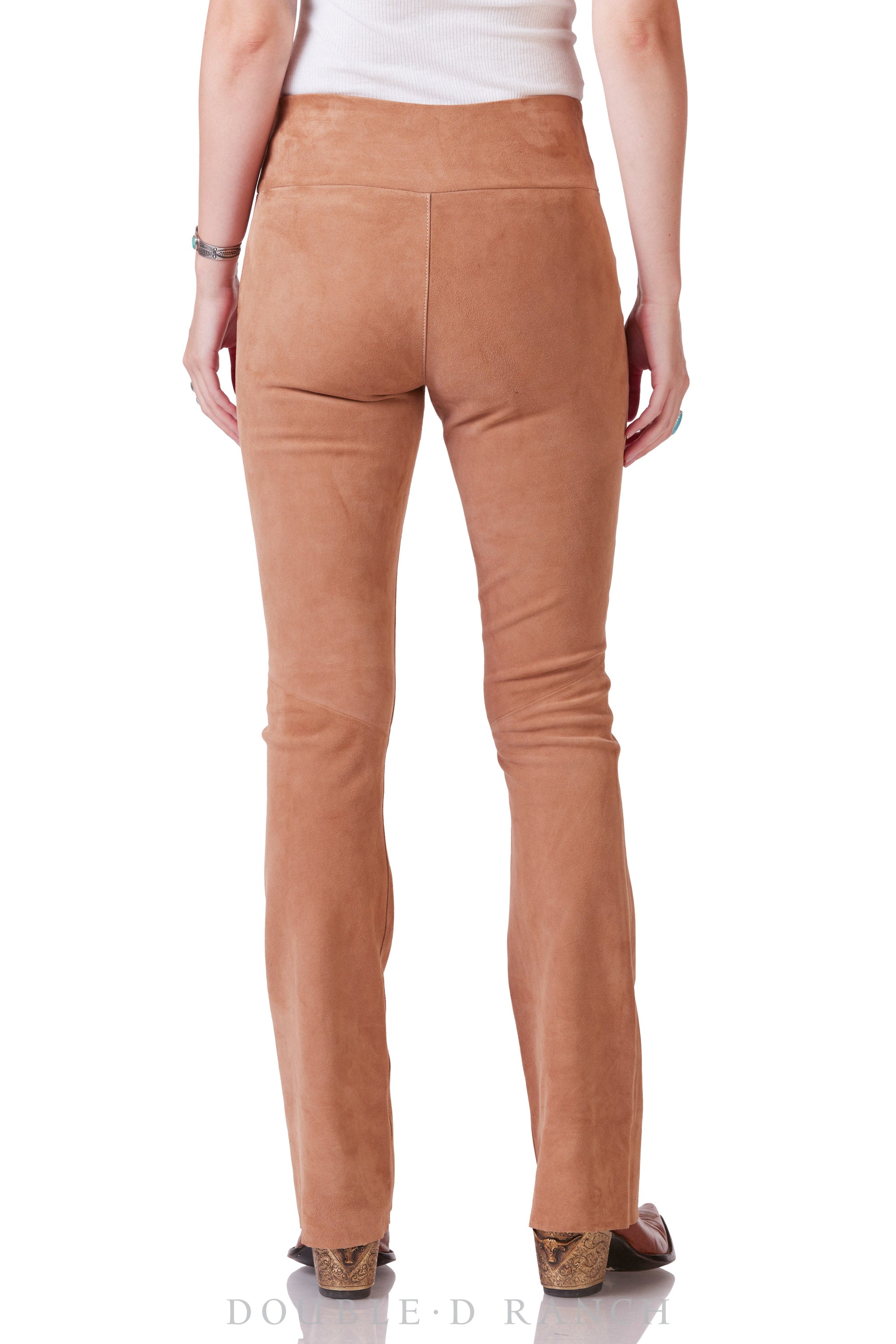 Pant, Stretch Suede