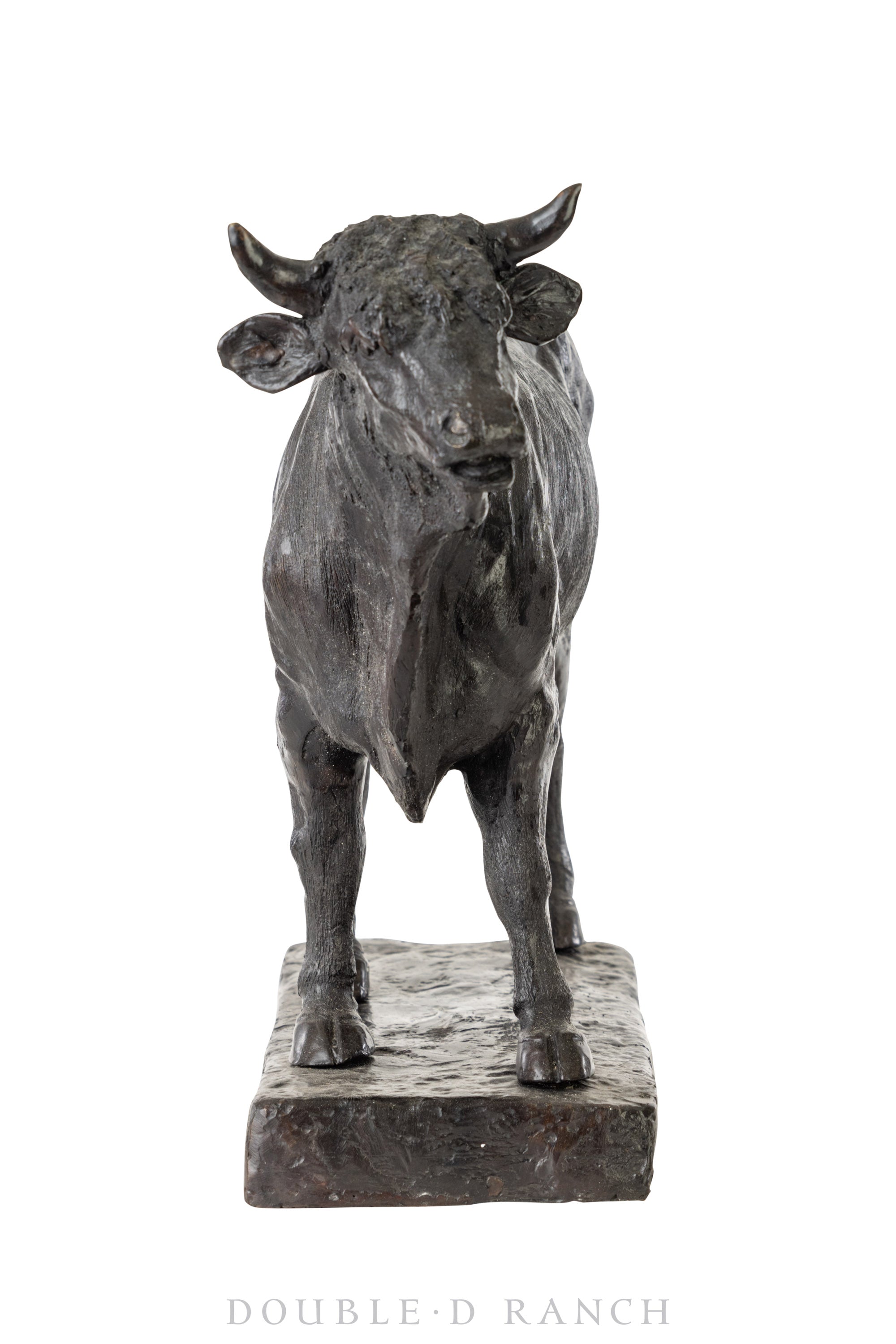 Miscellaneous, Art, Bronze, Bull, Vintage, 443