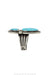 Ring, Turquoise, Double Stone, Hallmark, Contemporary 844