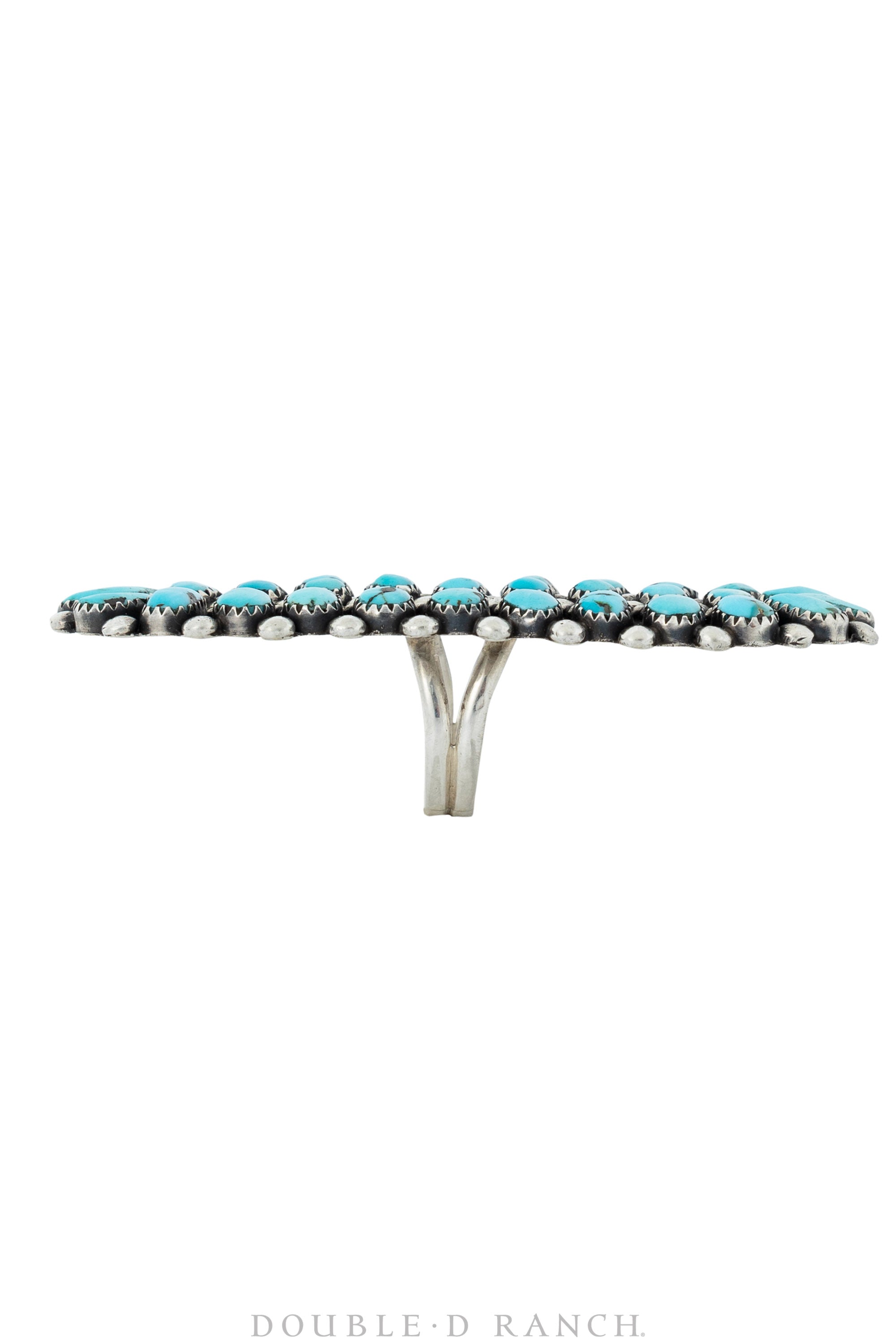 Ring, Turquoise, Cluster, Vintage, 920