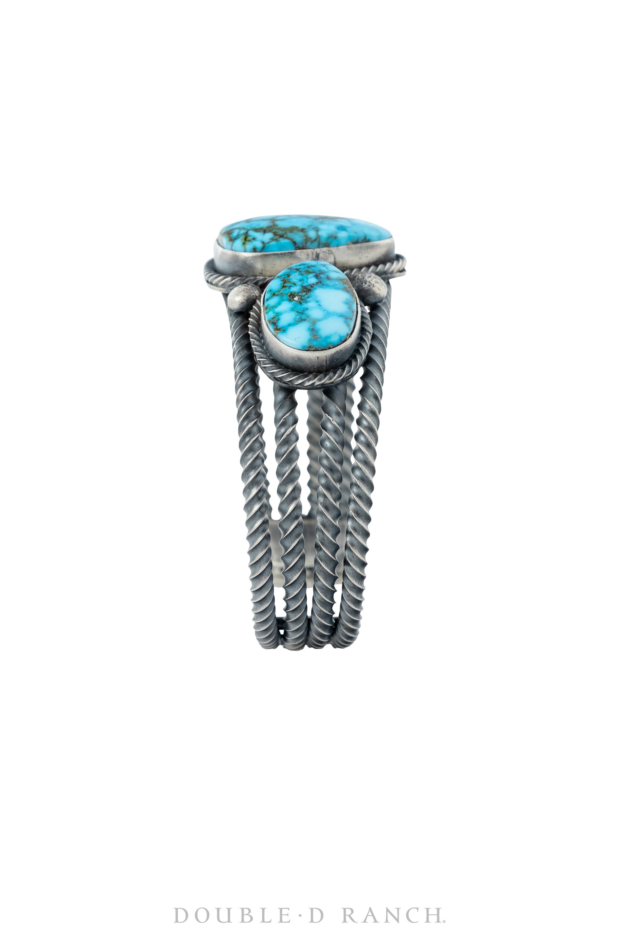 Cuff, Natural Stone, Turquoise, 3 Stone, contemporary, 2992