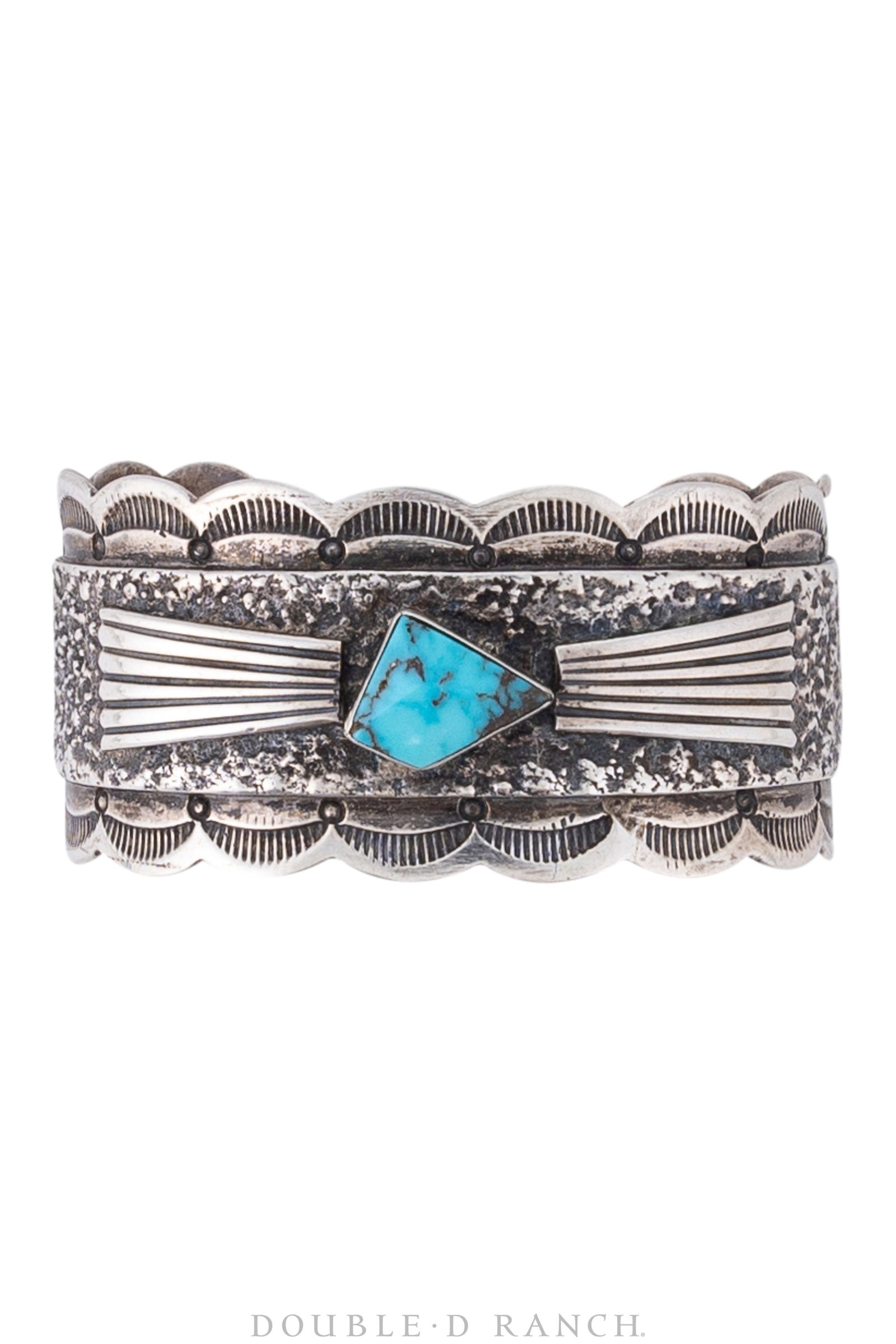 Cuff, Natural Stone, Turquoise, Single Stone, Hallmark, Vintage, 3032