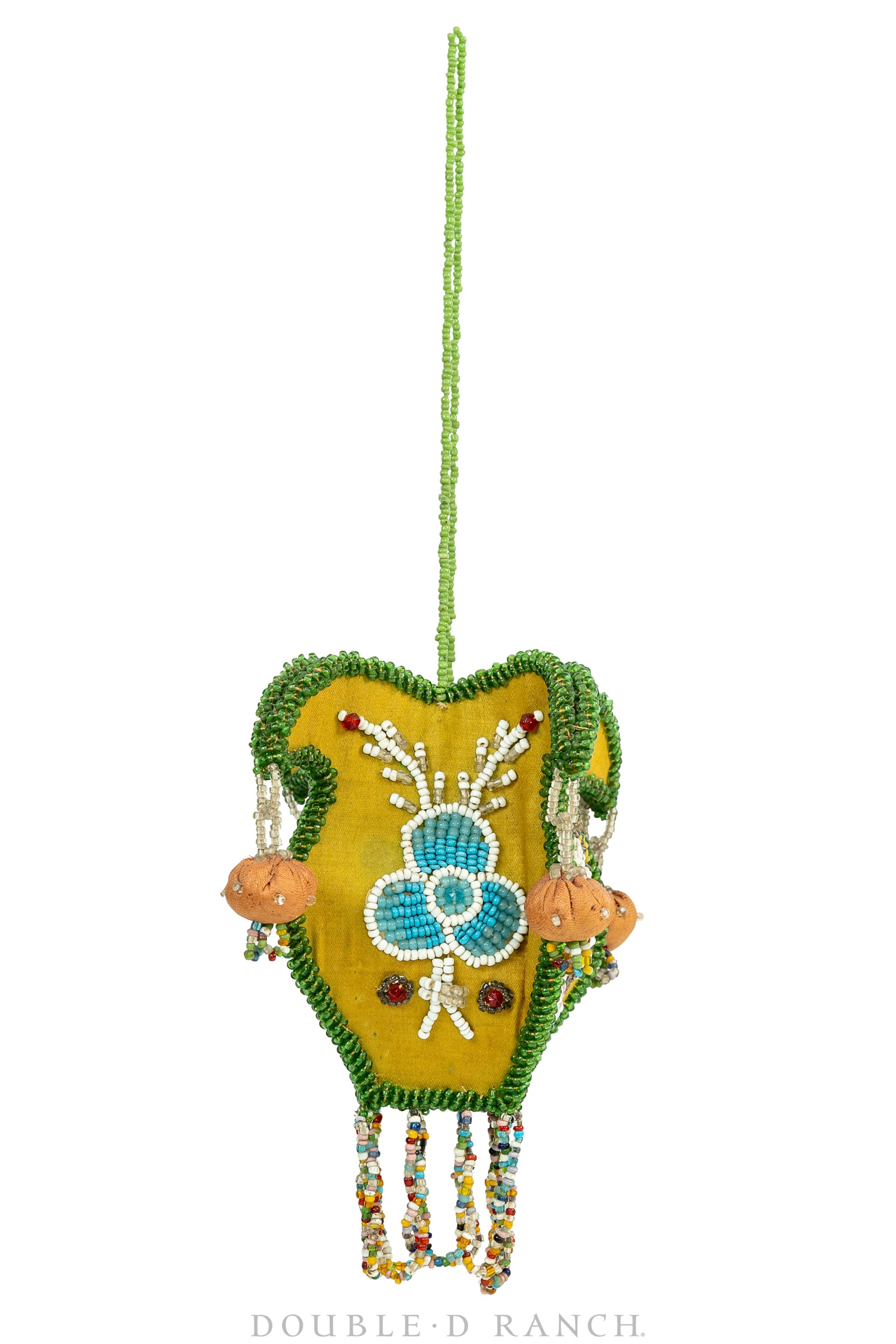 Whimsey, Hanging Basket, Quarter Lobe, Deer, Vintage, Turn of the Century