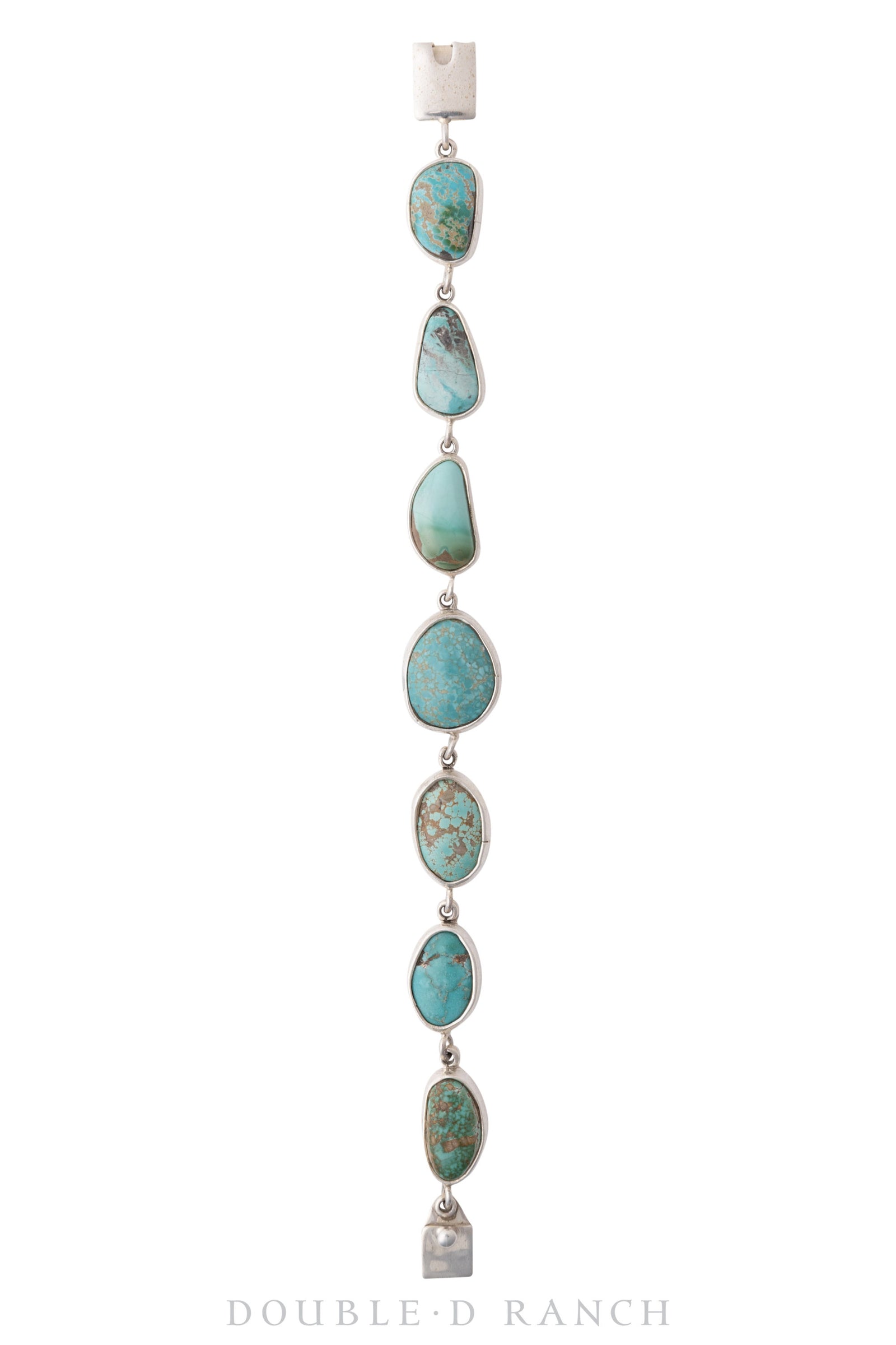 Bracelet, Federico, Chain Inlay, Turquoise, Hallmark, Contemporary, 3308