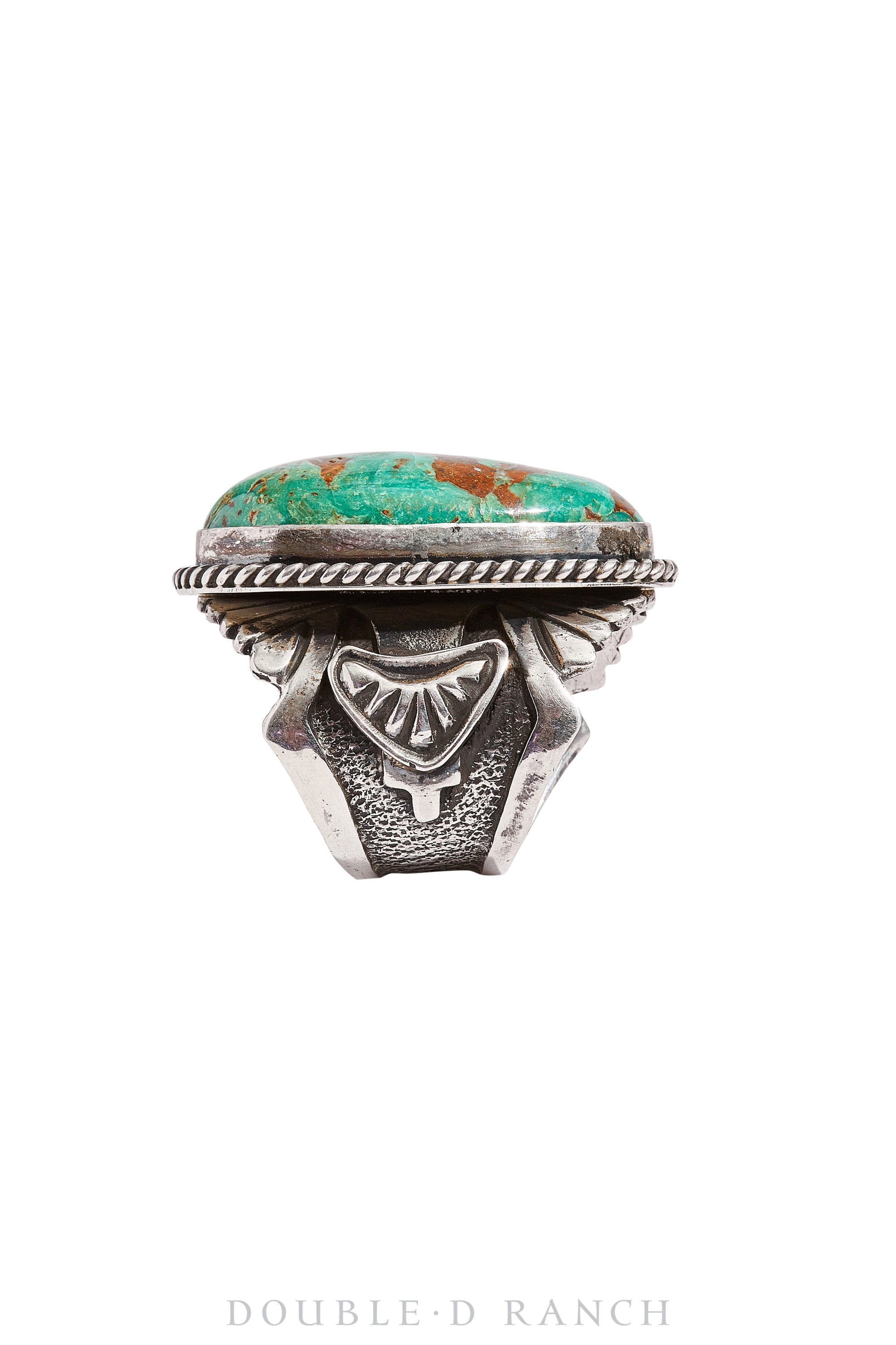 Ring, Natural Stone, Turquoise, Single Stone, Hallmark, Contemporary, 1133